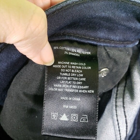 Kut from the Kloth Mid Rise Women's Viv Toothpick Skinny Denim Jeans Size 6 - Picture 7 of 11